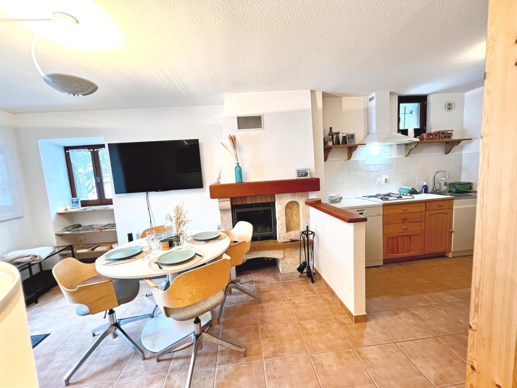 Charmante Maison De Montagne Briançon Kültér fotó