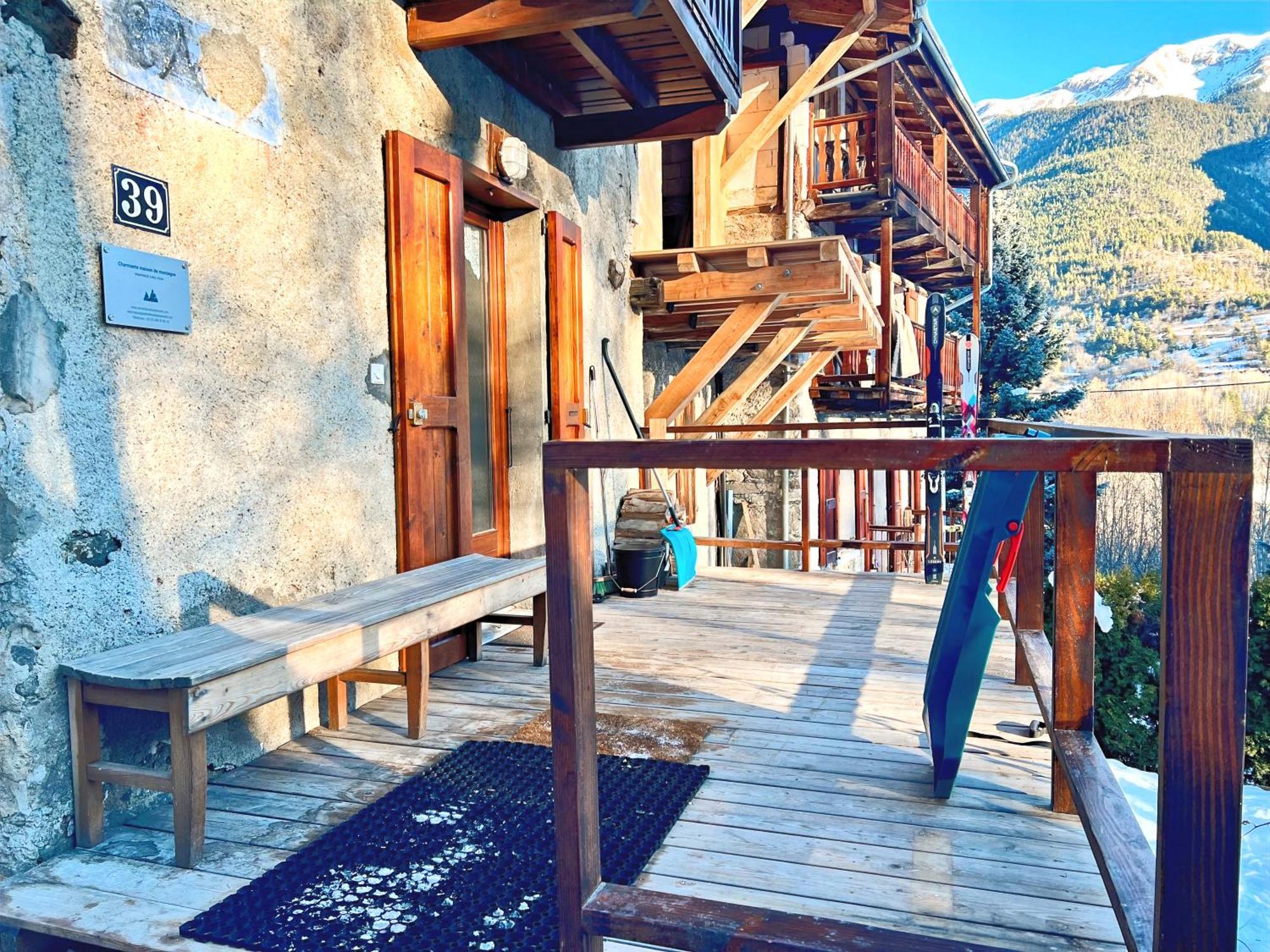 Charmante Maison De Montagne Briançon Kültér fotó